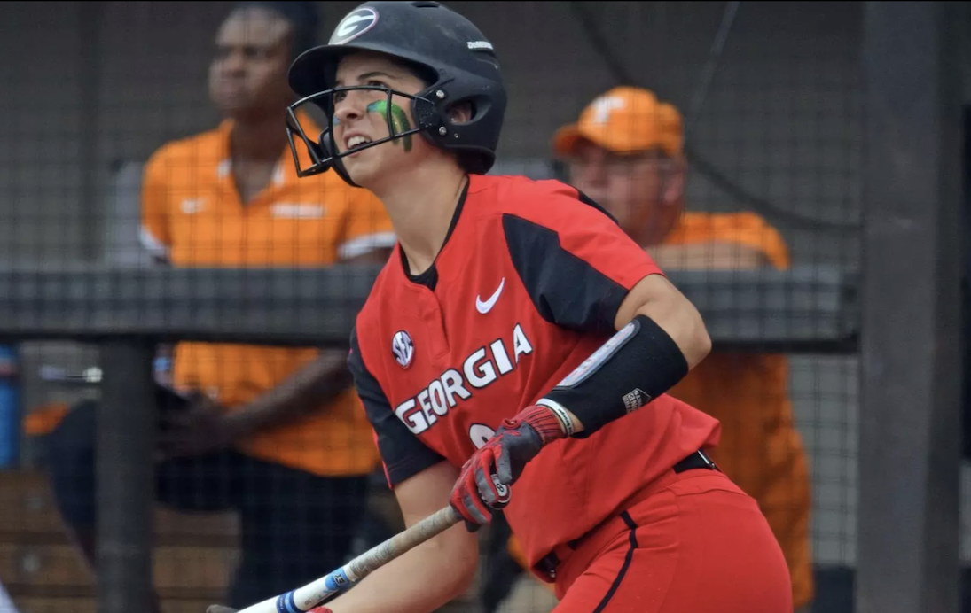 Alyssa DiCarlo was a two-time All-American at the University of Georgia. Photo - Kristin M Bradsha for Georgia Softball