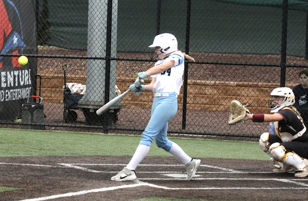 ACTION - Jamisyn Cook connects in action for her team